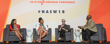 panelists at NASW national conference