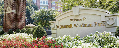 Marriott Wardman Park hotel entrance