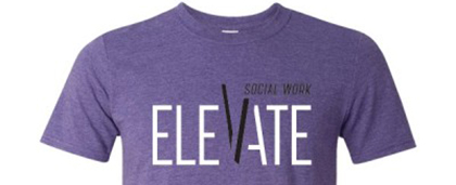 social work month Elevate t-shirt