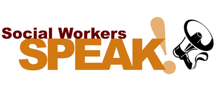 Social Workers Speak logo