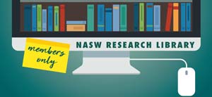 NASW research library graphic