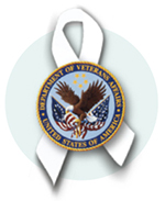 United States department of veteran affairs, white ribbon