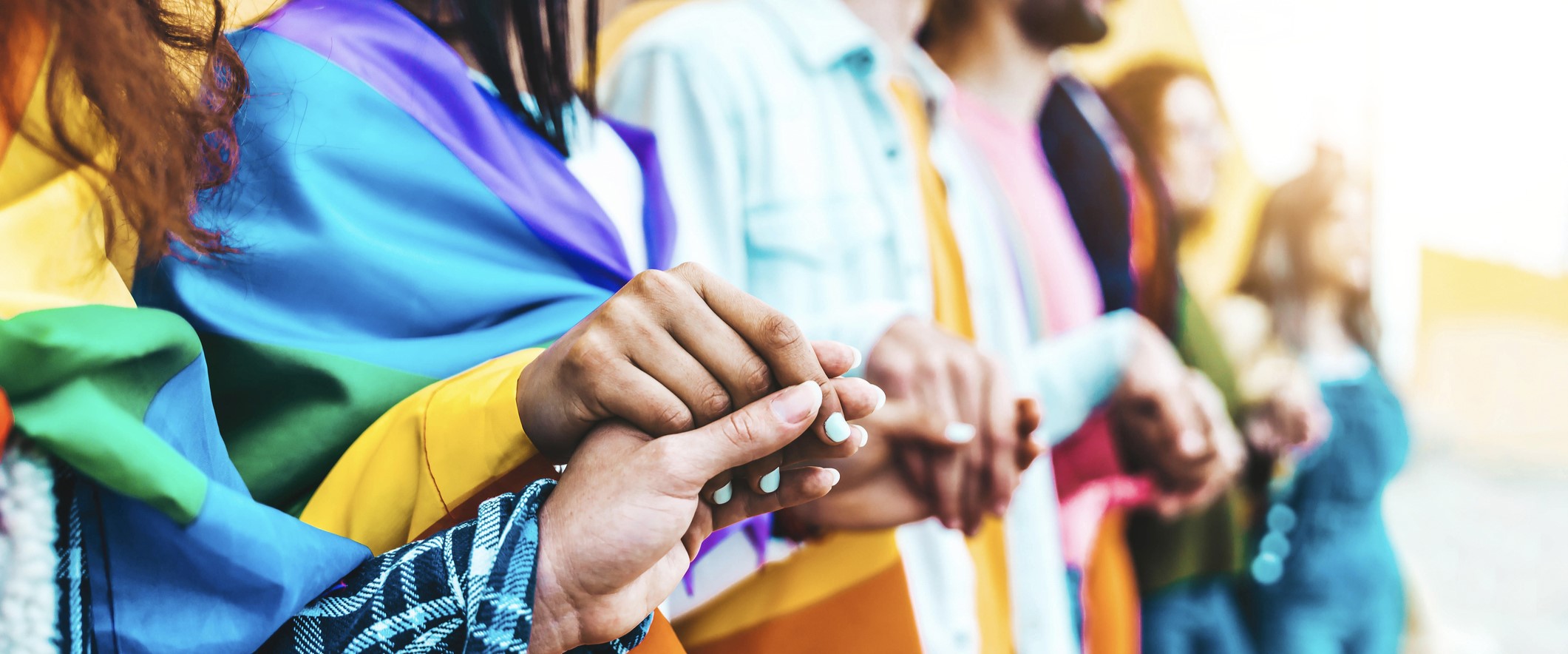 people holding hands