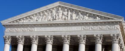 frieze on Supreme Court house