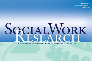 cover of Social Work Research journal