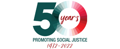 Legal Defense Fund 50th Anniversary Logo