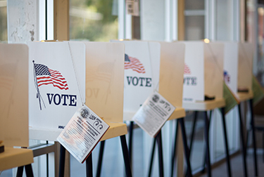 voting booths