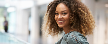 smiling woman