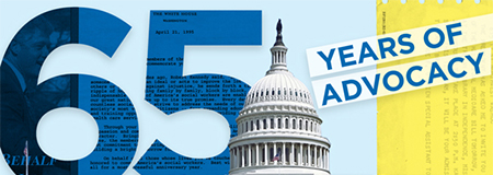 65 years of advocacy