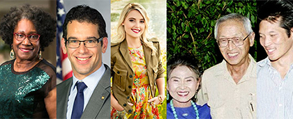 a group of NASW Award winners