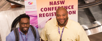 panelists on stage at 2016 NASW national conference