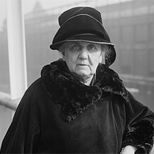 social work pioneer Jane Addams