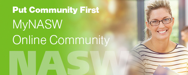 put community first: MyNASW Online Community