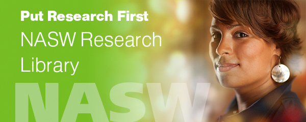 Put research first: NASW research library