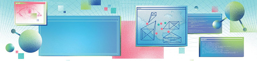 computer screens
