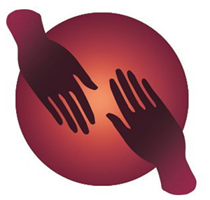 two hands reaching towards each other