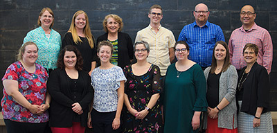 STEPS project director Jeanette harder (top row, far left) with her staff