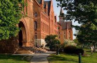 red brick campus building