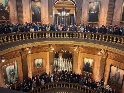 Social Workers in the Michigan Capitol