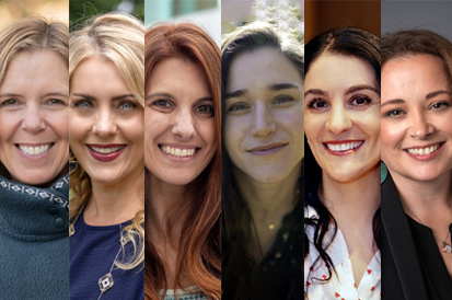 Spring 2026 public eye featured members: Stephanie Cole-Farris, Widian Nicola, Dawn Anderson-Butcher, Gabrielle Lind, Emily Hemendinger, Jessica Olson, 