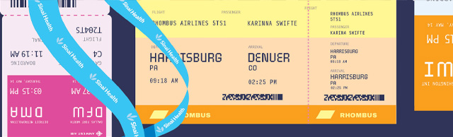 plane ticket from harrisburg to denver