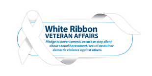 white ribbon