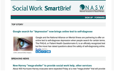 Social Work SmartBrief screenshot