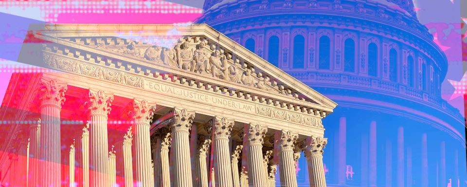 Exterior of the United States Supreme Court building