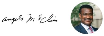 Angelo McClain face and signature